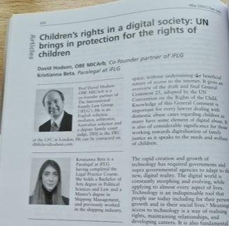 UN - children rights in a digital society - UN protection