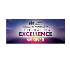 The Law Society Excellence Awards 2019 Celebrating Excellence Winner
